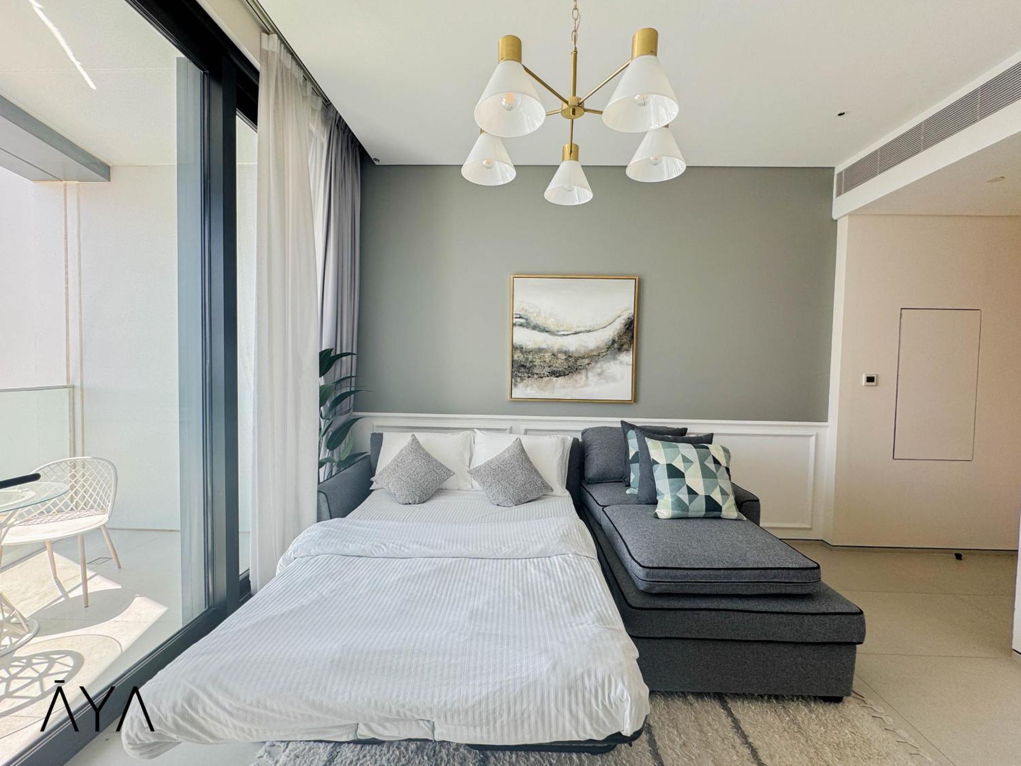 Jumeirah Gate Tower 1 - Stylish Apartment With Pool & City Views Дубай Экстерьер фото